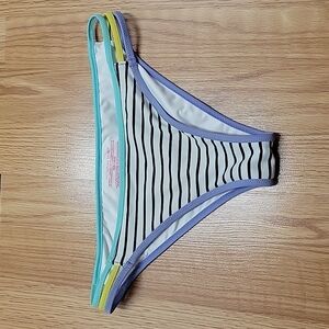 Victoria's Secret strappy cheeky swim bottoms GUC